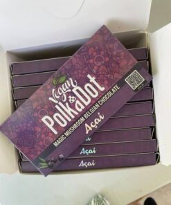 polka dot mushroom bars UK. you can buy the best polka dot chocolates or Polka Dot Acai from us.