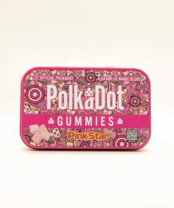 Polkadot Pink Star Gummies UK