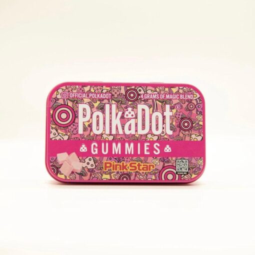 Polkadot Pink Star Gummies UK